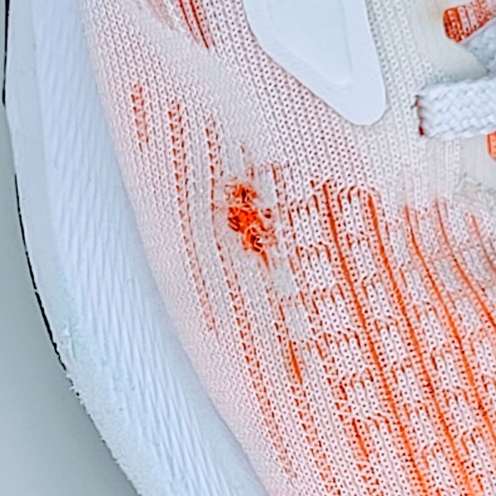 Nike Air Zoom Pegasus 39 White Bright Crimson Running Shoes Men’s 8 - Picture 12 of 12
